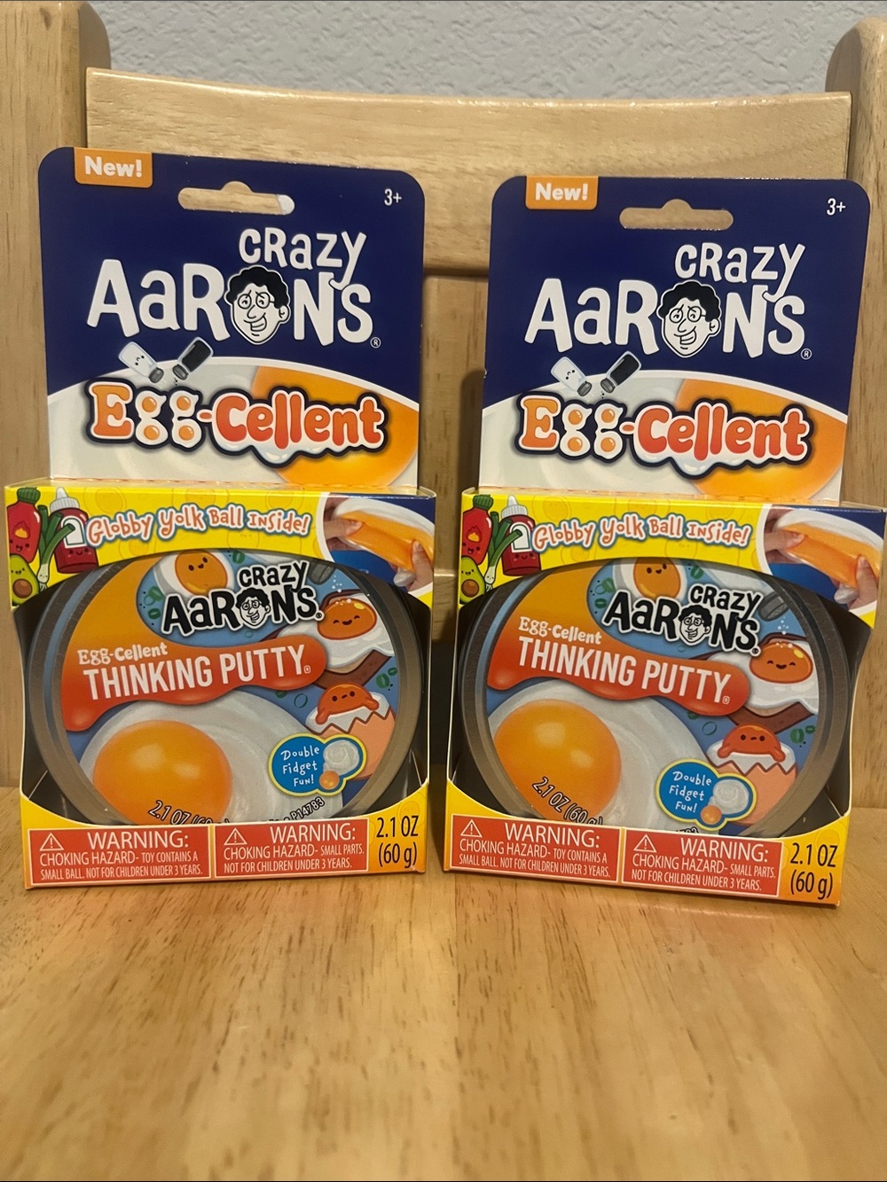 2 pack Crazy Aarons Egg-cellent